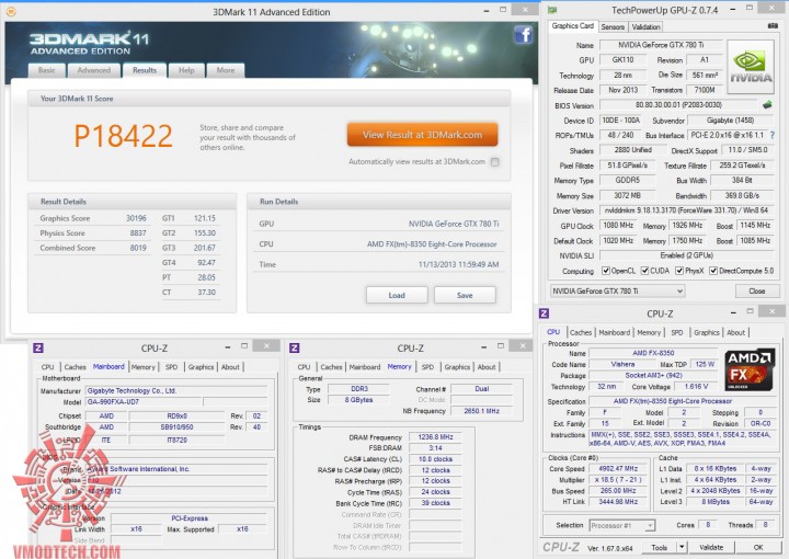 11 oc 720x510 NVIDIA GeForce GTX 780 Ti SLI ON AMD FX 8350