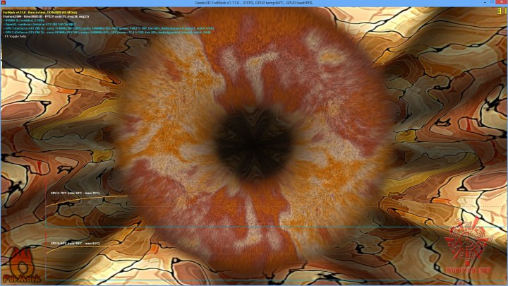furmark 720x405 NVIDIA GeForce GTX 780 Ti SLI ON AMD FX 8350