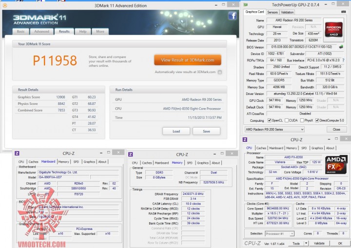 11 720x509 AMD RADEON R9 290 ON AMD FX 8350 Performace Test