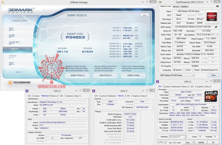 vt oc 720x470 AMD RADEON R9 290 ON AMD FX 8350 Performace Test