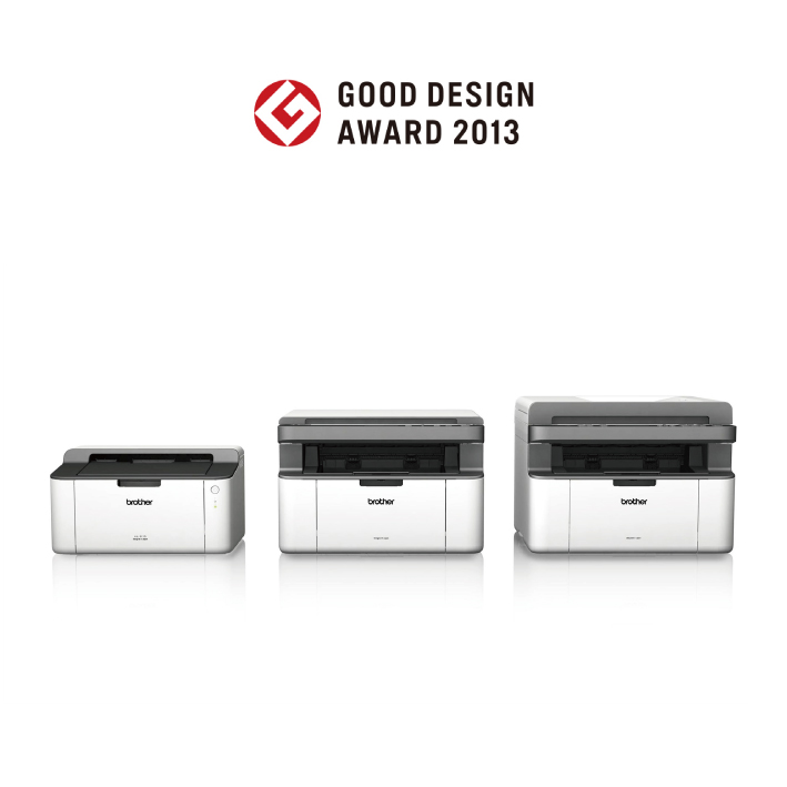 hl1110 dcp1510 mfc 1810 บราเดอร์ โชว์ศักยภาพ คว้ารางวัล  “Good Design Award 2013” จากประเทศญี่ปุ่น