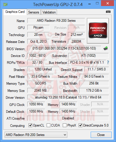 gpu z Team Zeus PC3 17000 DDR3 2133 CL11 8GB Memory Kit Review