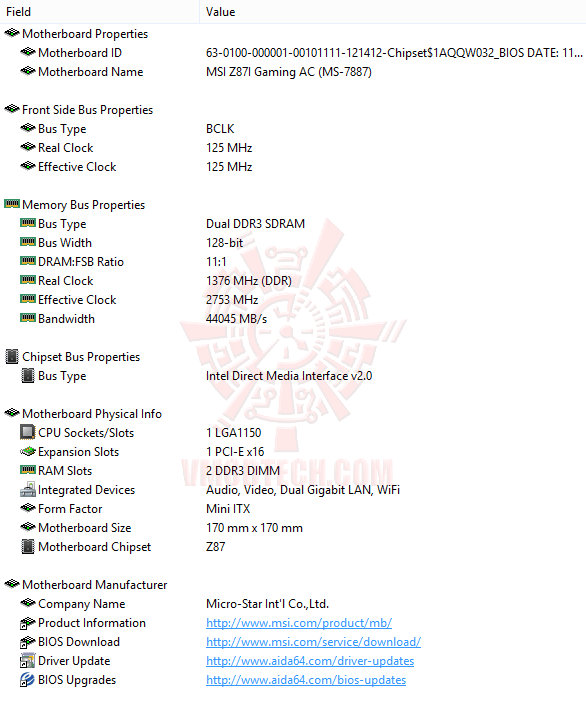 ed2 MSI Z87I GAMING AC Mini ITX Motherboard Review