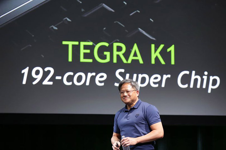 k1announce ceo NVIDIA โชว์ Tegra K1โมบายซีพียู 64 bit ตัวแรกของโลกที่ใช้ Android