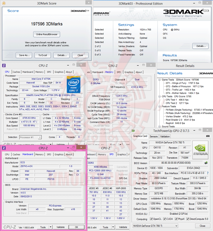 03 ECS L337 GANK DRONE Z87H3 A3X Motherboard Review