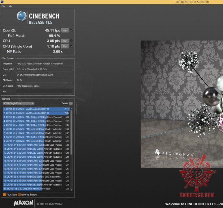 cine11 720x674 AMD A SERIES KIT TEST REVIEW