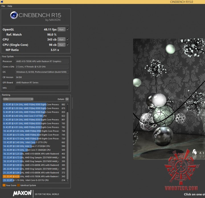 cine15 720x694 AMD A SERIES KIT TEST REVIEW