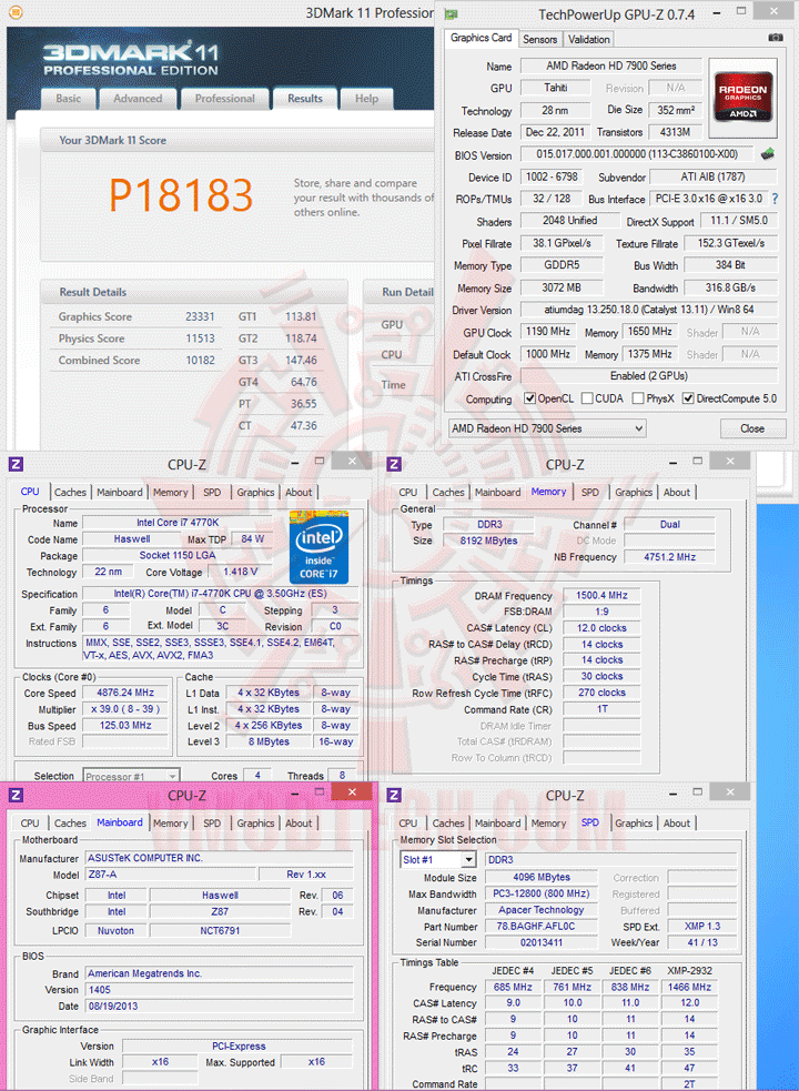 11 ASUS Z87 A Motherboard Review