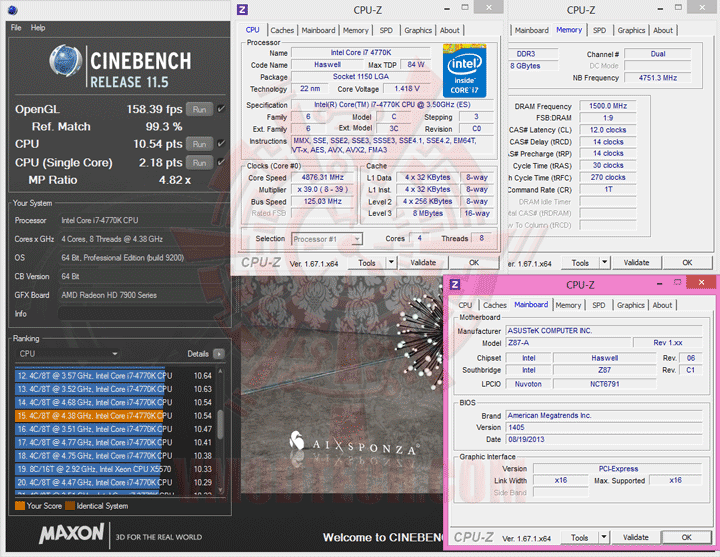 c115 ASUS Z87 A Motherboard Review