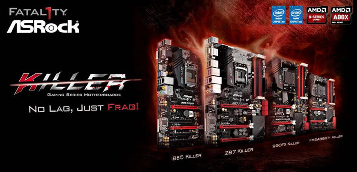 asrock killer series 01 ASRock Killer Series ที่สุดแห่งเมนบอร์ด เทคโนโลยีสำหรับเกมเมอร์โดยเฉพาะ