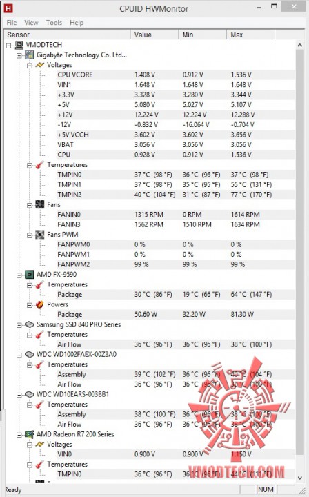 hwm 448x720 Thermaltake NiC F4 Untouchable CPU Cooler