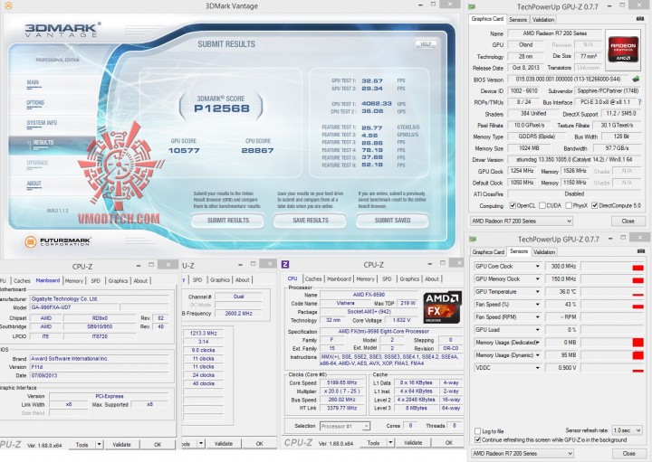 vantage oc 720x511 SAPPHIRE R7 250 1GB GDDR5 WITH BOOST