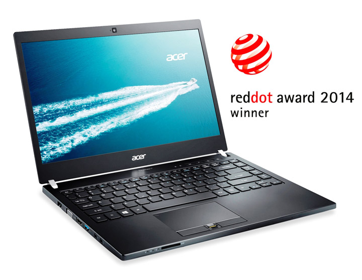 acer travelmate p645 red dot award Acer TravelMate P645 อีกหนึ่งความภาคภูมิใจ  ด้วยรางวัลการออกแบบยอดเยี่ยมจากงาน Red Dot Award 2014