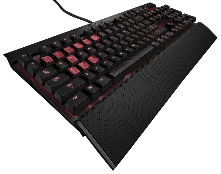 012 Corsair ขอแนะนำผลิตภัณฑ์ใหม่ Black Aluminum Vengeance K70 Mechanical Gaming Keyboard