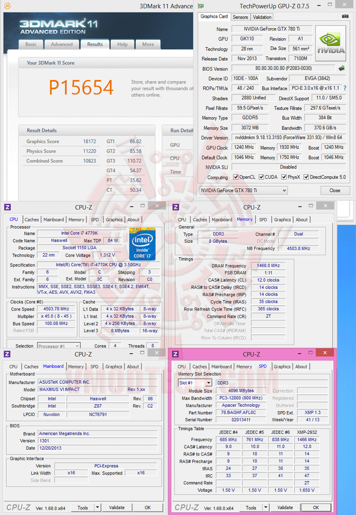 11 1 Apacer Thunderbird PC3 23400 DDR3 2933 8GB Memory Kit Review