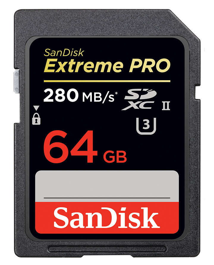 012 SanDisk เปิดตัวการ์ดความจำเร็วที่สุดในโลก SanDisk Extreme PRO® SDHC™/ SDXC™ UHS II  เมมเมอรี่การ์ดที่มาพร้อมความเร็วและให้ประสิทธิภาพสูงต่อการบันทึกวีดิโอ