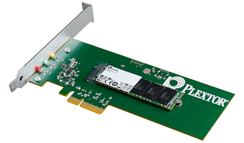 pcie card Plextor M6e SSD รุ่นล่าสุด เร็วเต็มสูบด้วย PCIe