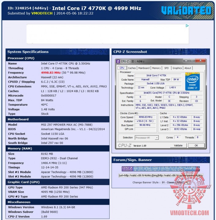 5ghz va 706x720 MSI Z97 MPOWER MAX AC