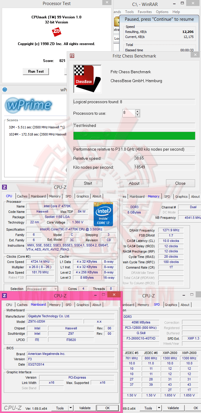 v GIGABYTE Z97X UD5H Motherboard Review