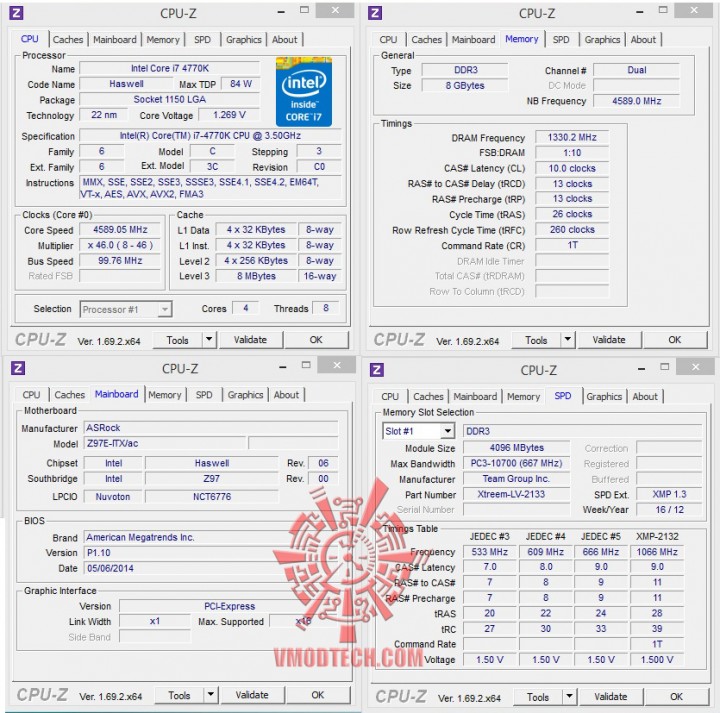 cpuid 720x713 ASRock Z97E ITX/ac Motherboard Review