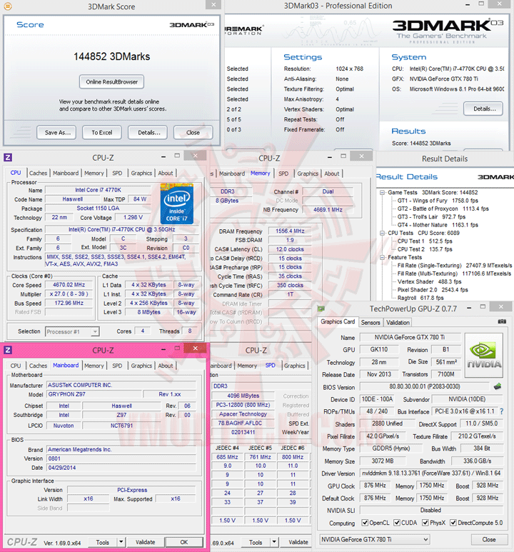 03 ASUS TUF GRYPHON Z97 mATX Motherboard Review