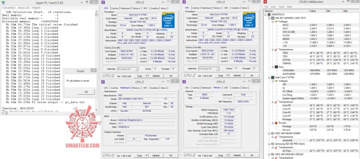 superpi 32mb1 720x319 MSI Z97 GAMING 5 Motherboard Review