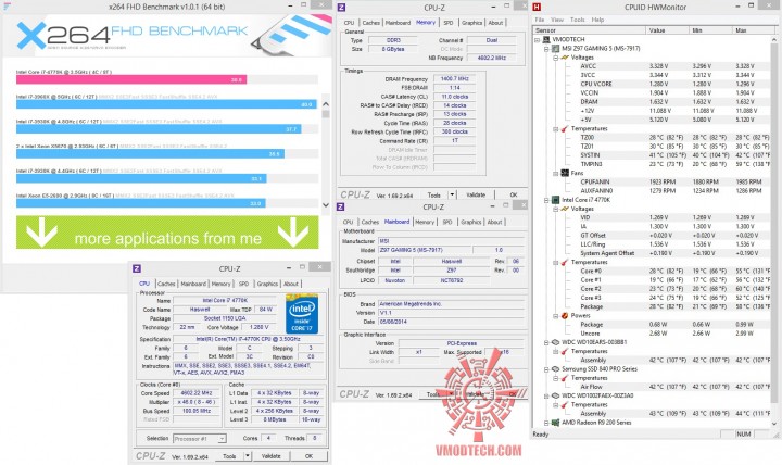 x264 720x428 MSI Z97 GAMING 5 Motherboard Review