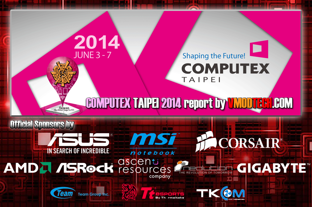 vmodtech computex AMD Press Conference @ Computex Taipei 2014