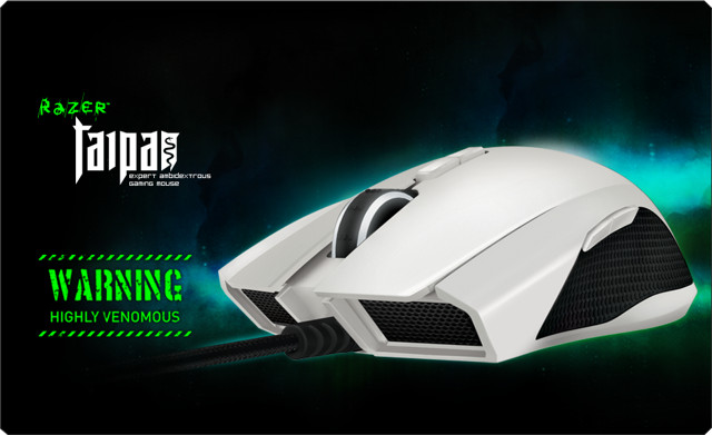 razer taipan white Razer Taipan White Edition : อสรพิษที่ร้ายแรงที่สุดในโลก เปิดขายแล้ววันนี้ !!!