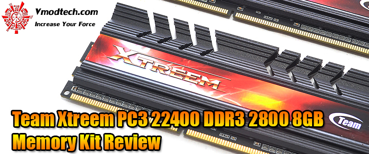 team xtreem pc3 22400 ddr3 2800 8gb memory kit review Team Xtreem PC3 22400 DDR3 2800 8GB Memory Kit Review