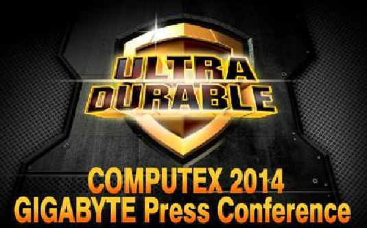 01 GIGABYTE เริ่มต้นเปิดตัวงาน Computex 2014 อย่างอลังการ จัดงานแถลงข่าว ณ บราวน์ซูการ์ ในเมืองไทเป