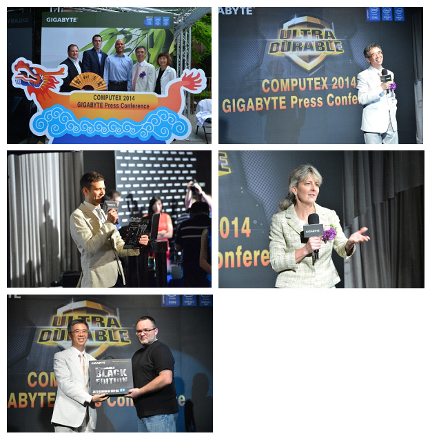 03 GIGABYTE เริ่มต้นเปิดตัวงาน Computex 2014 อย่างอลังการ จัดงานแถลงข่าว ณ บราวน์ซูการ์ ในเมืองไทเป