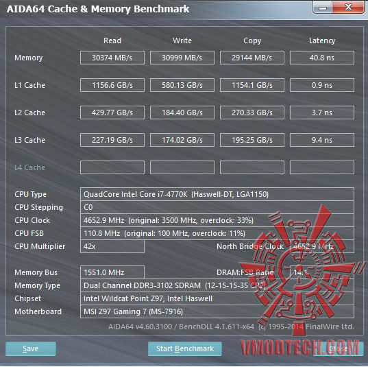 mem AVEXIR CORE SERIES DDR3 3100 CL12 8GB