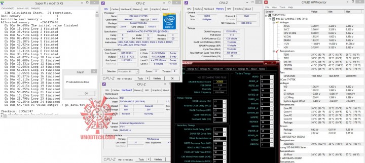 superpi32 720x322 AVEXIR CORE SERIES DDR3 3100 CL12 8GB