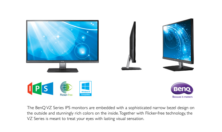 01 BenQ VZ Series จอ IPS ตัวแรก จาก BenQ