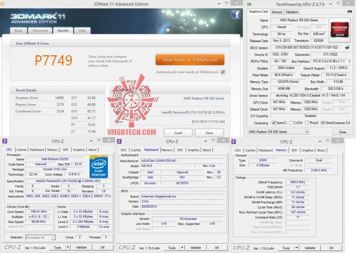 11 720x513 ASUS H81M E and Intel Pentium G3258 Review