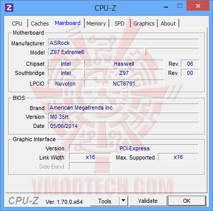 cpu z 02 Thermaltake Toughpower 750W GOLD Power Supply Review