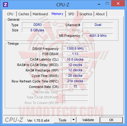 cpu z 03 Thermaltake Toughpower 750W GOLD Power Supply Review