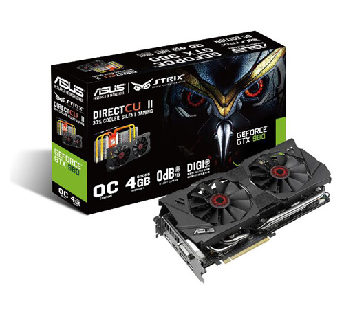 strix980 01 “เอซุส” เปิดตัวกราฟิกการ์ดซีรีส์ Strix GTX 980 และ Strix GTX 970