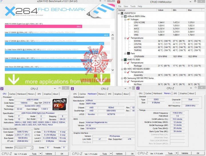 x264 720x547 ASRock Fatal1ty 990FX Killer