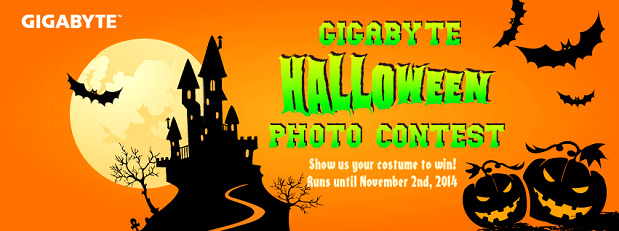 012   ร่วมสนุกกับกิจกรรม GIGABYTE Halloween Photo Contest สำหรับแฟนๆ บนเฟสบุ๊ค  ทำให้เราประทับใจกับไอเดียการแต่งตัวของคุณ ลุ้นรับรางวัลเมนบอร์ด GIGABYTE