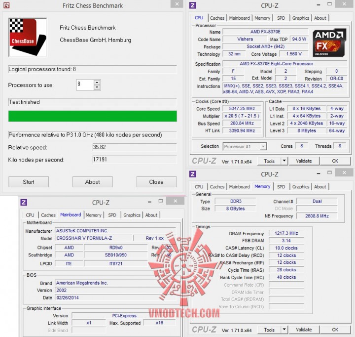 fritz 53 720x682 AMD FX 8370E PROCESSOR REVIEW