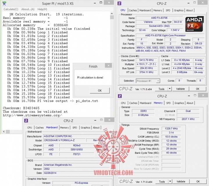 superpi max 720x640 AMD FX 8370E PROCESSOR REVIEW