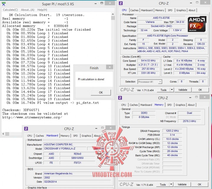 superpi1mb 54 720x642 AMD FX 8370E PROCESSOR REVIEW