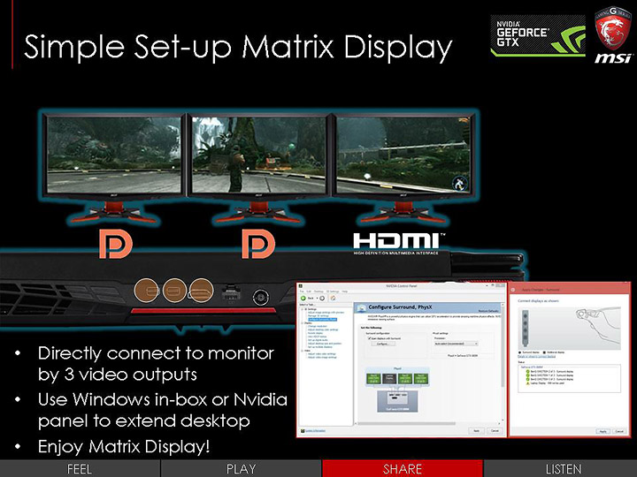 slide20 ภาพบรรยากาศงาน MSI N16 Product Launch เปิดตัว Notebook รุ่นใหม่ที่ใช้ GPU รุ่นใหม่ล่าสุด NVIDIA GeForce GTX 900M