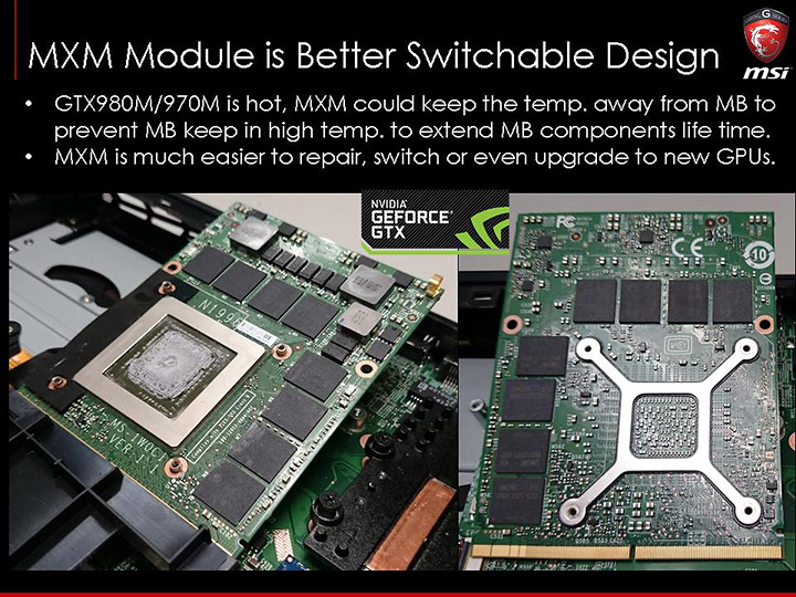 slide6 ภาพบรรยากาศงาน MSI N16 Product Launch เปิดตัว Notebook รุ่นใหม่ที่ใช้ GPU รุ่นใหม่ล่าสุด NVIDIA GeForce GTX 900M