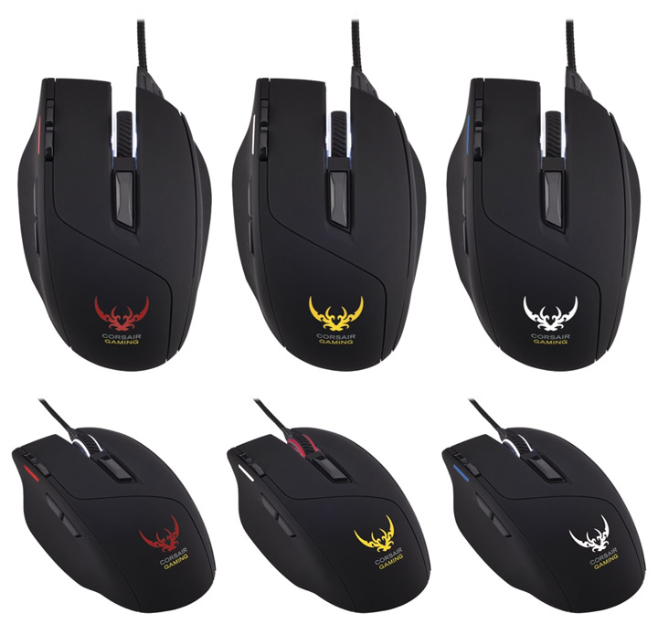 013   Corsair ขอแนะนำผลิตภัณฑ์ใหม่ เกมมิ่งเม้าส์สายพันธุ์นักสู้  Ultralight Gaming Sabre RGB Mice 