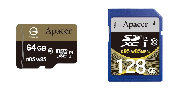 64128 Apacer เปิดตัว UHS I U3 Ultra High Speed Memory Card  อ่าน/เขียนได้เร็วถึง 95/85 MB/sec.  ทนทานทุกสภาวะแวดล้อม พร้อมเก็บรายละเอียดทุกสถานการณ์ !