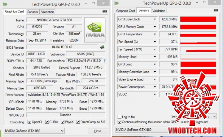 gpuz 720x442 ASUS STRIX GTX980 DC2OC 4GD5