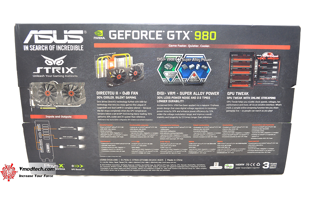 dsc 0465 ASUS STRIX GTX980 DC2OC 4GD5